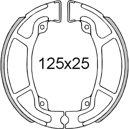 Bremsbacken hinten RMS für Honda SH 125-150ccm von RMS