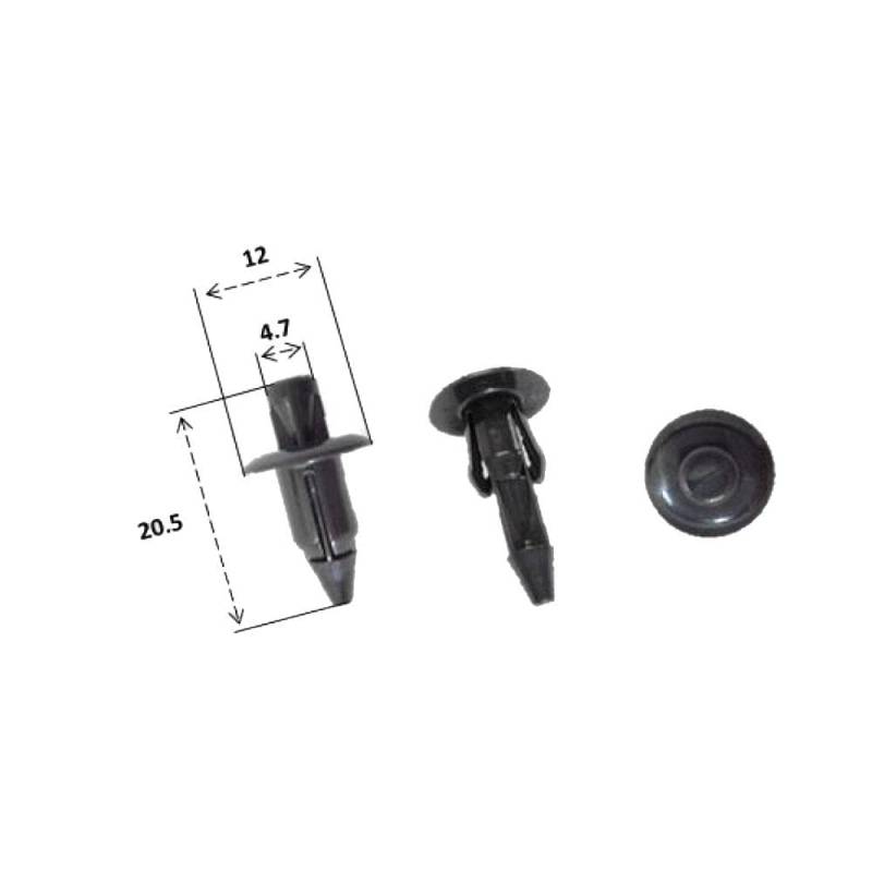 Plastikniete RMS Niete für Suzuki, 09409-06314-5PK von RMS