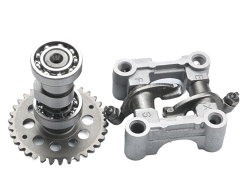 A9 Nockenwelle und Standard-Nocken- und Kipphebelsatz kompatibel mit GY6 50cc 80cc 100cc 139QMB 139QMA für und Karts(9 Hole CAM) von RMXGZQ