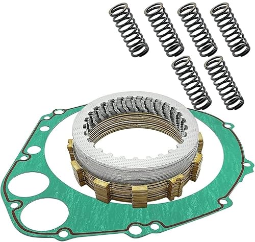 Hochleistungskupplungssatz mit Federn und Deckeldichtung, kompatibel mit GSXR 1000 GSXR1000 GSX-R1000 2005 2006 von RMXGZQ