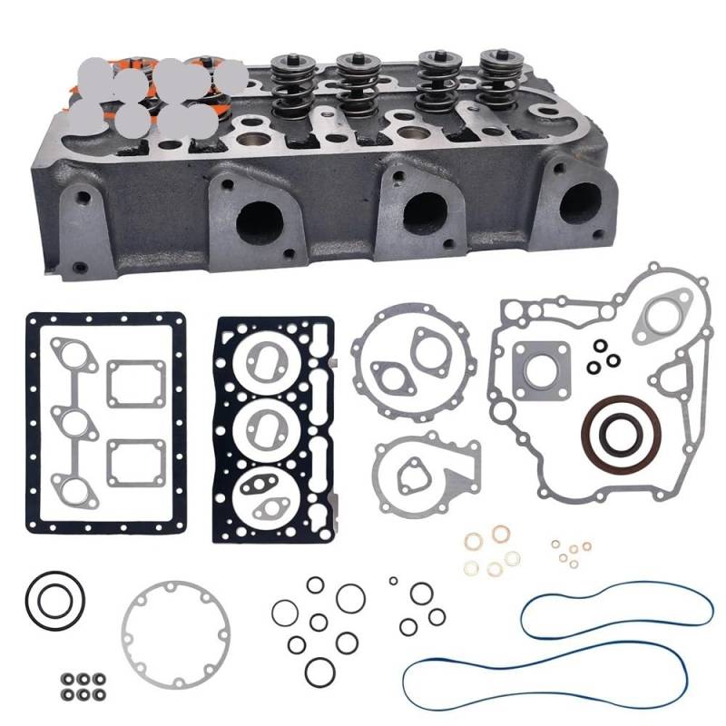 Kompatible Ersatzteile für KX41 Bagger D1105 Dieselmotor Zylinderkopf 16032-03040 von RMXGZQ
