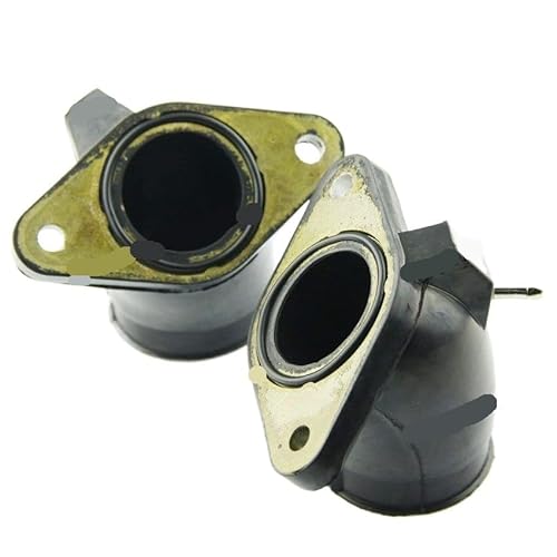 Kompatibler Motorrad-Vergaser-Ansaugkrümmer-Adapter für XVS 400 XVS400 Drag XVS400C Classic 4TR-13586-01, 2er-Set von RMXGZQ