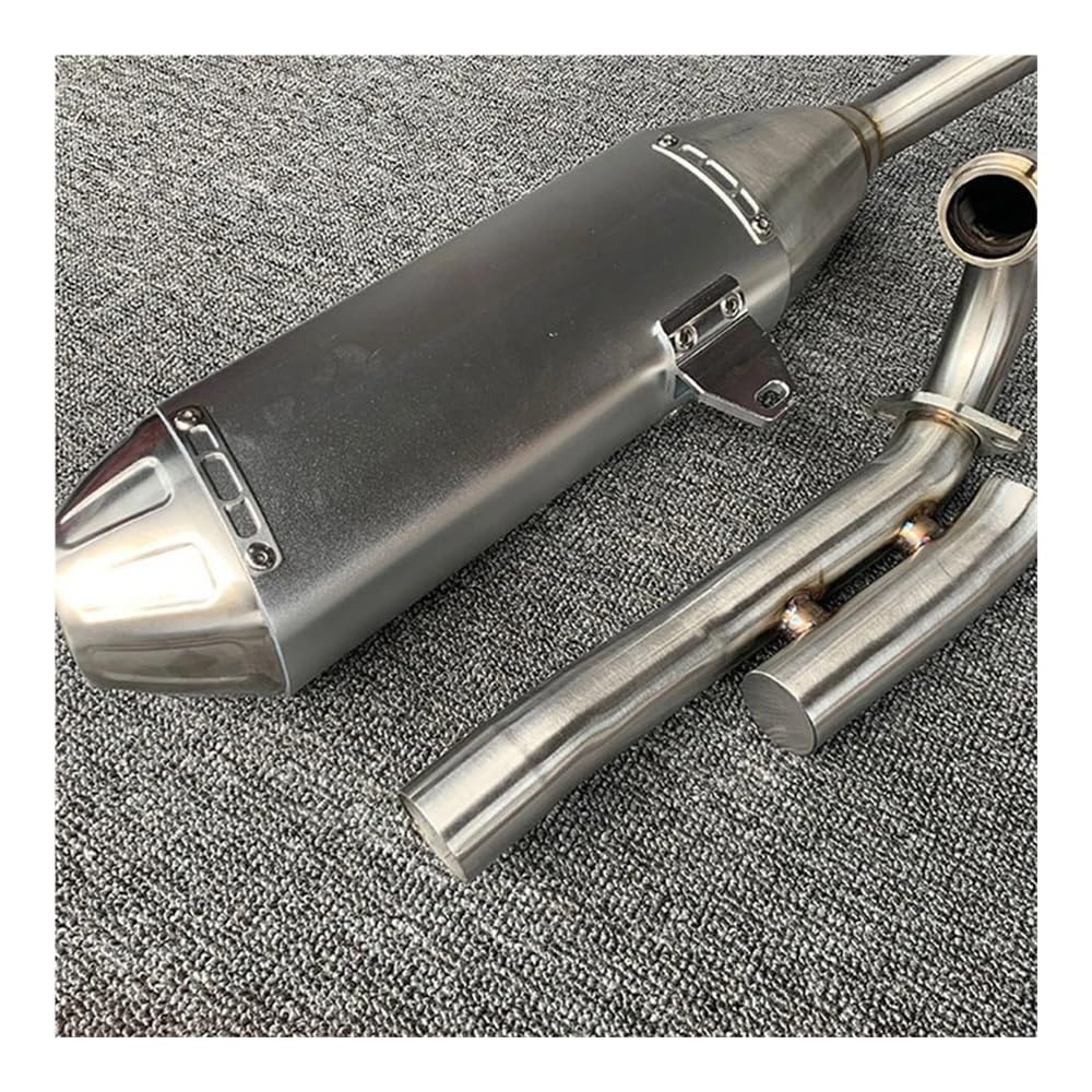 Motorrad-Auspuffzubehör, Aluminiumlegierung und Edelstahl, kompatibel mit B-SE Z2Z4Z6 M2 M4 M6 KAYO T6 SHR-5-6-7 von RMXGZQ