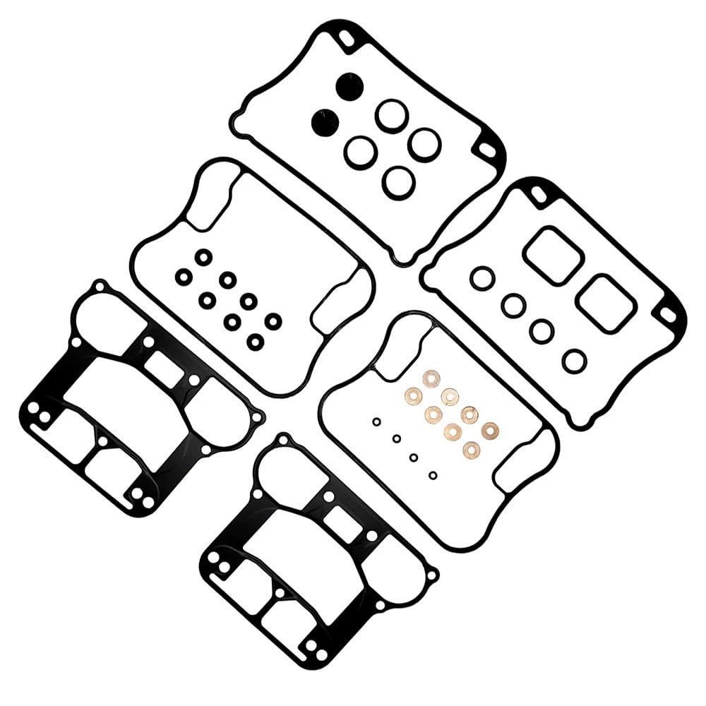 Rockerbox-Dichtungssatz, kompatibel mit Sportster 883 1200 XL1200 XL883 XL Rocker-Dichtung von RMXGZQ