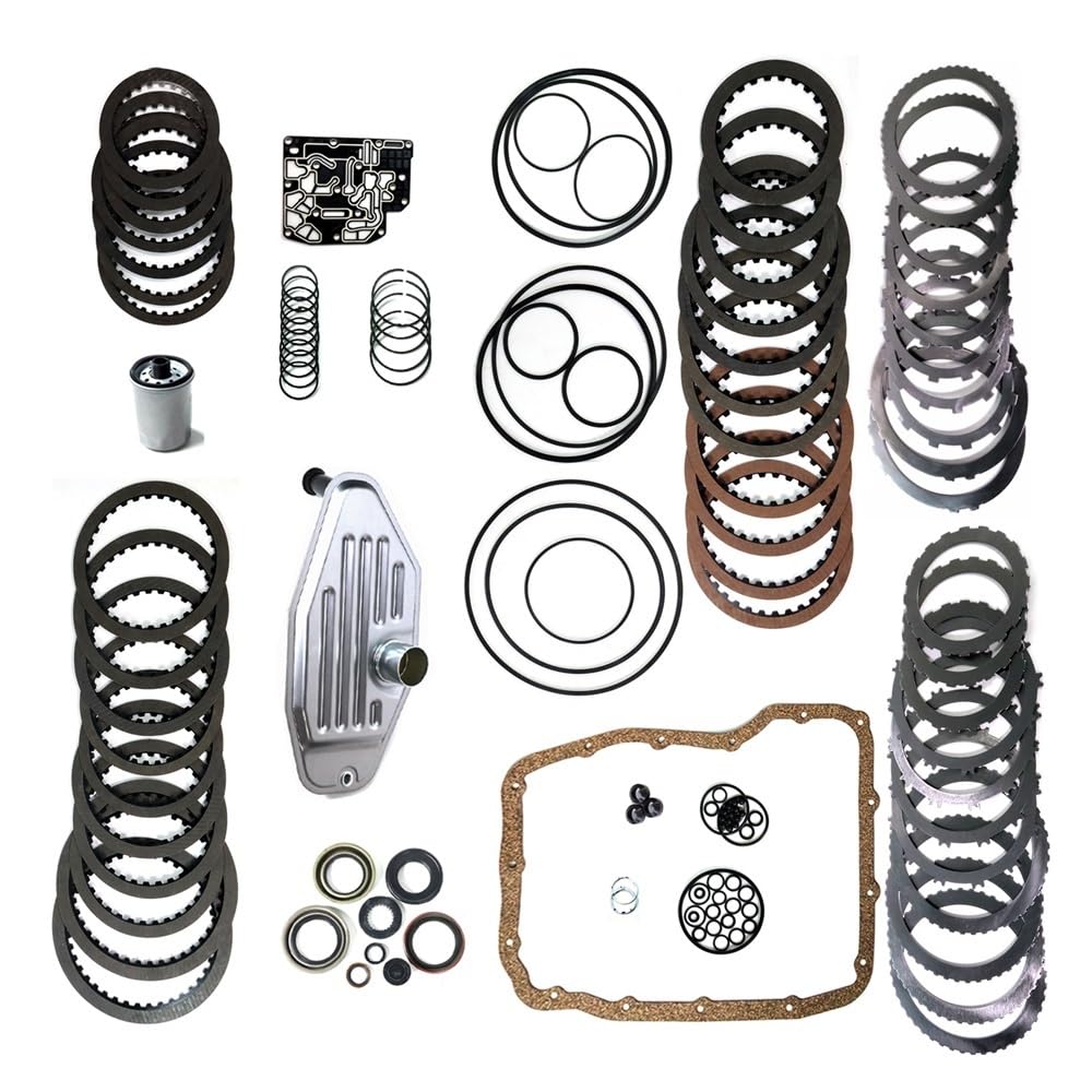 TX4 Transmission Master-Umbausatz, kompatibel mit 45RFE 545RFE 65RFE, inklusive 4WD-Filter-Reibungsstahl von RMXGZQ