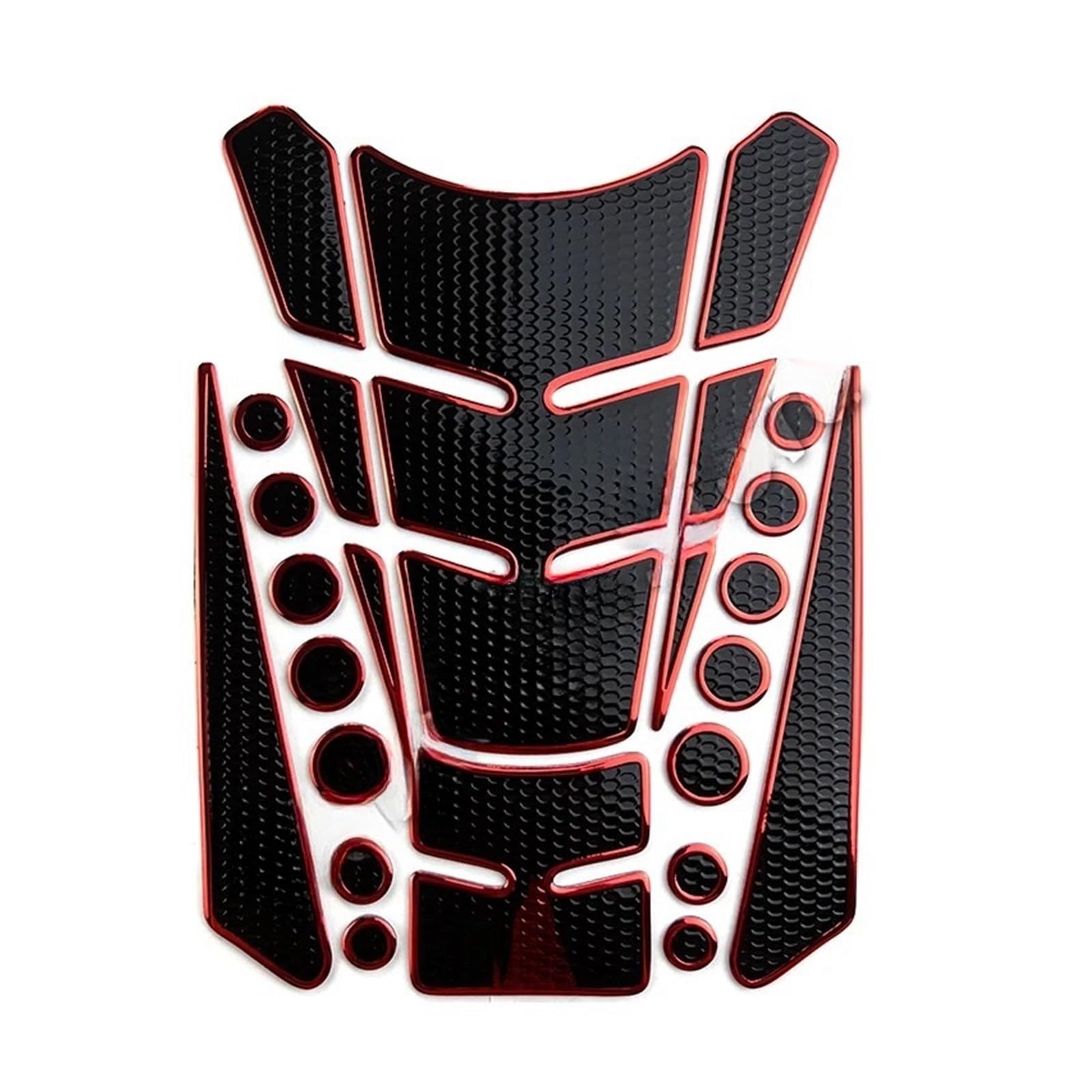 Gasoline Tank Pad Traktion 3D Motorrad Gas Kraftstoff Tank Pad Aufkleber Aufkleber Motorrad Teufel Protector Kraftstoff Zubehör Universal Typ von RNKJFJGW