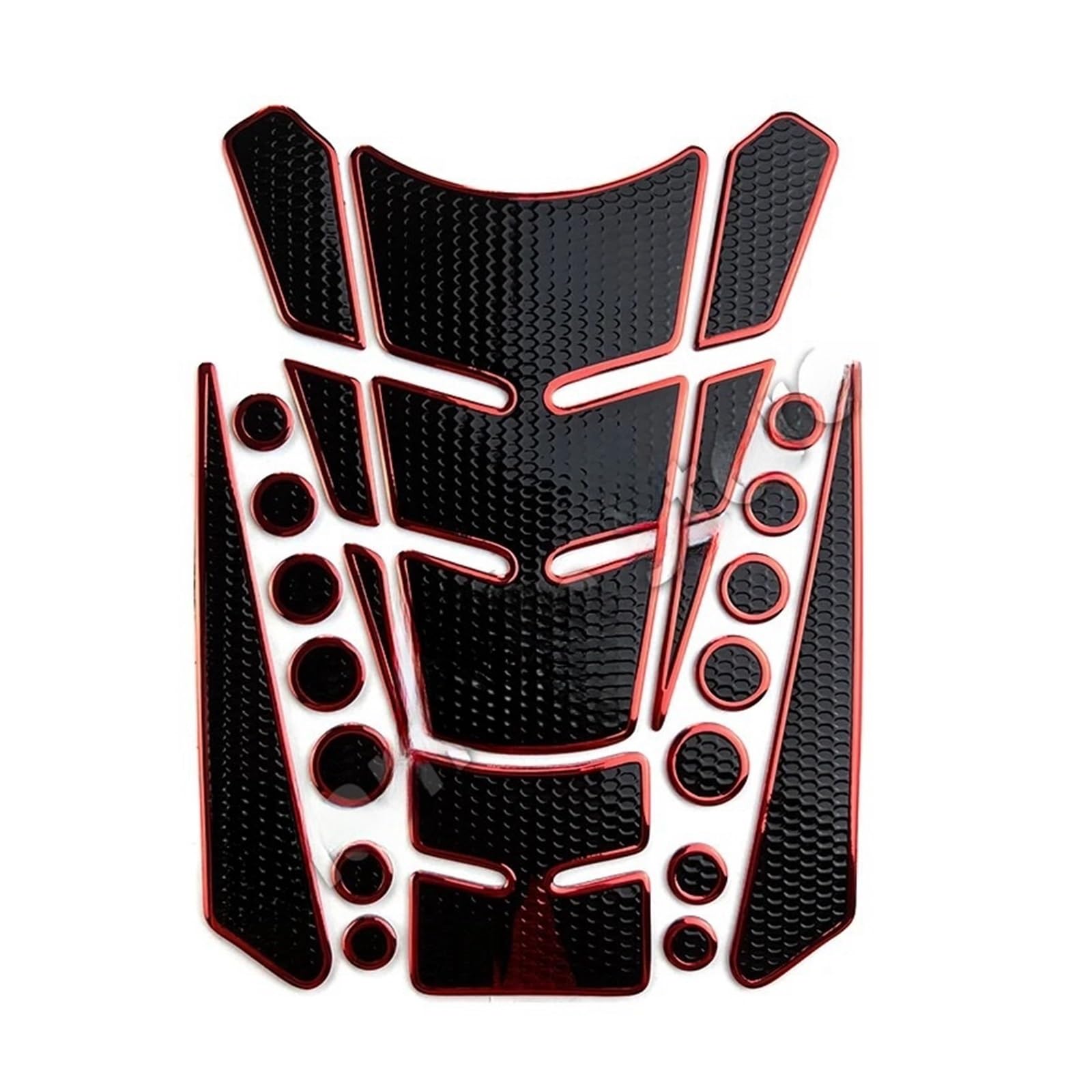 Gasoline Tank Pad Traktion 3D Motorrad Gas Kraftstoff Tank Pad Aufkleber Aufkleber Motorrad Teufel Protector Kraftstoff Zubehör Universal Typ von RNKJFJGW