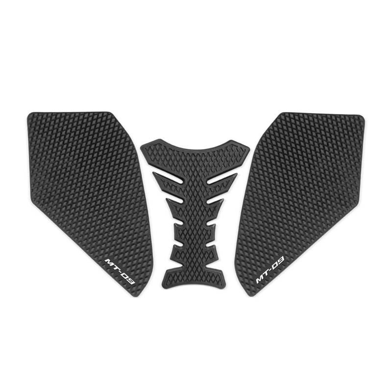 Gasoline Tank Pad Traktion Tank Pad Protector Aufkleber Aufkleber Gas Tank Traction Pad Motorrad Zubehör FÜR Mt 09 MT09 MT-09 2024 von RNKJFJGW