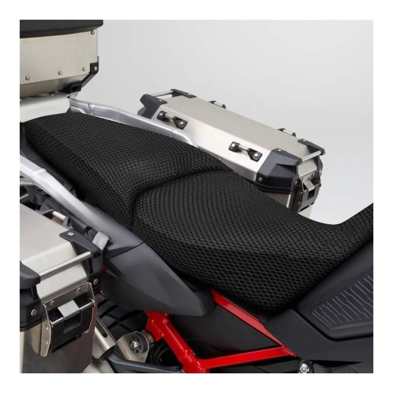 Motorrad-Sitzbezug 3D Mesh Kissen Sitz Abdeckung Für Hon&da AFR-ICAn Twin CRF1000 CRF 1000 L CRF1000L Abenteuer Sport Slip Nylon Stoff Schutz Abdeckung von RNKJFJGW