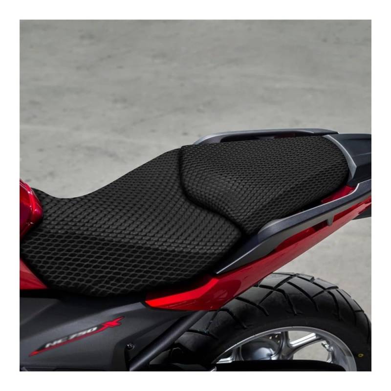 Motorrad-Sitzbezug 3D Mesh Motorrad Kissen Sitz Abdeckung Für Hon&da NC750X NC700X NC700S NC700XD Nylon Stoff Stoßfest Sattel Sitz Abdeckung von RNKJFJGW