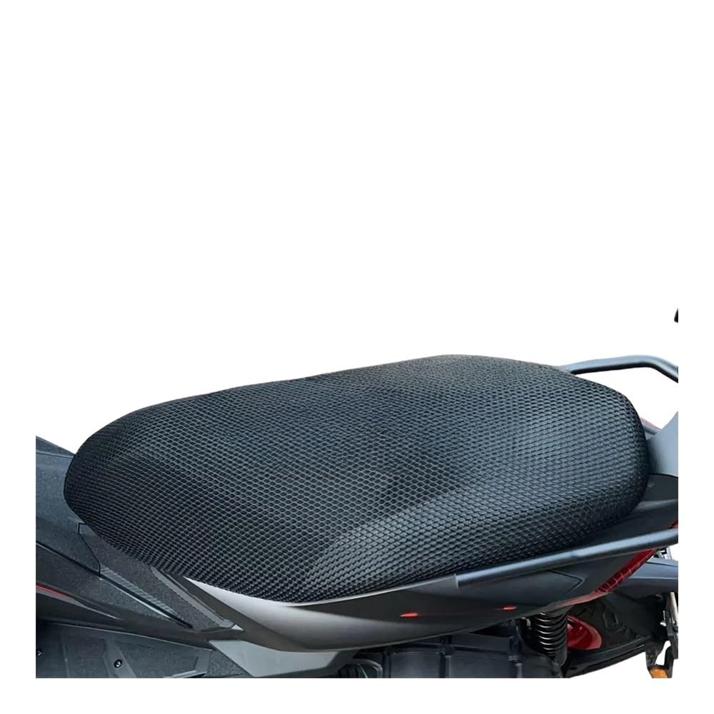 Motorrad-Sitzbezug Motorrad-Sitzkissenbezug, Mesh-Waben-Sonnenschutz, rutschfest, 3D-atmungsaktiv, Sitzbezug Für Aprilia SRGT200 SR GT 200 von RNKJFJGW