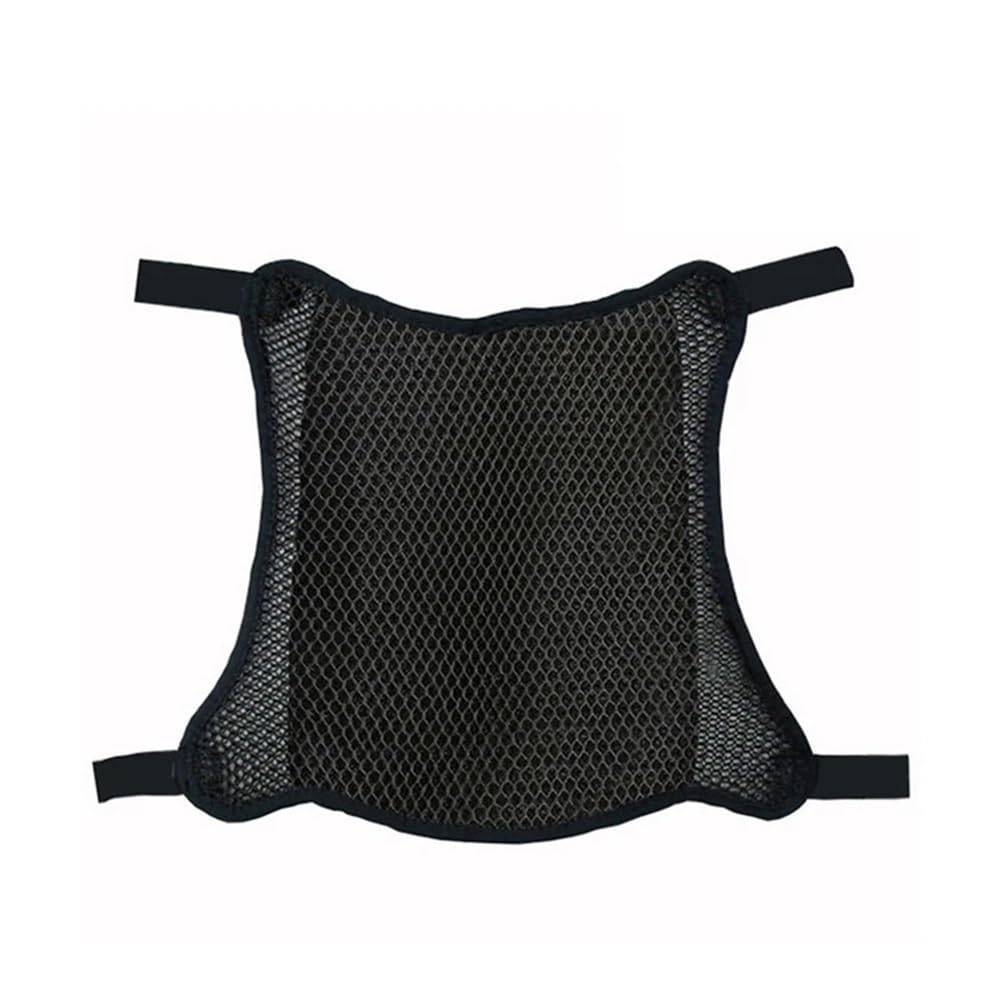 Motorrad-Sitzbezug Motorrad Sonnenschutz Kissenbezug 3D Mesh Net Atmungsaktiv Kühles Sonnenfestes Wärmedämmungsmontage Air Pad Moto Sitzkissen von RNKJFJGW