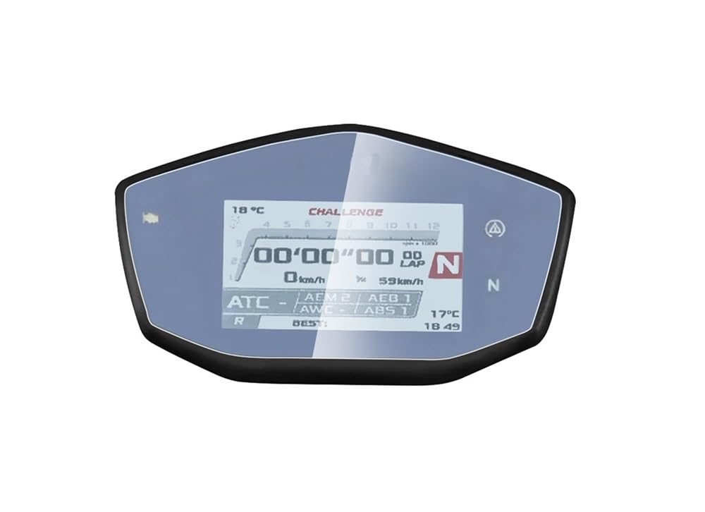 Tacho-Schutzfolie Für Apr&Ilia RS660 RS 660 2020 2021-2024 Motorrad Instrument Scratch Cluster Bildschirm Schutz Film Dashboard Screen Protector von RNKJFJGW