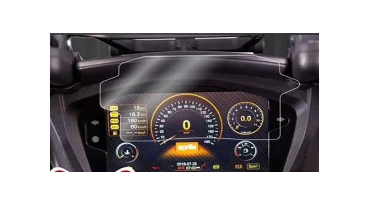 Tacho-Schutzfolie Für Aprilia SR MAX300 Srmax250 Motorrad Scratch Cluster Screen Dashboard Schutz Instrument Film von RNKJFJGW