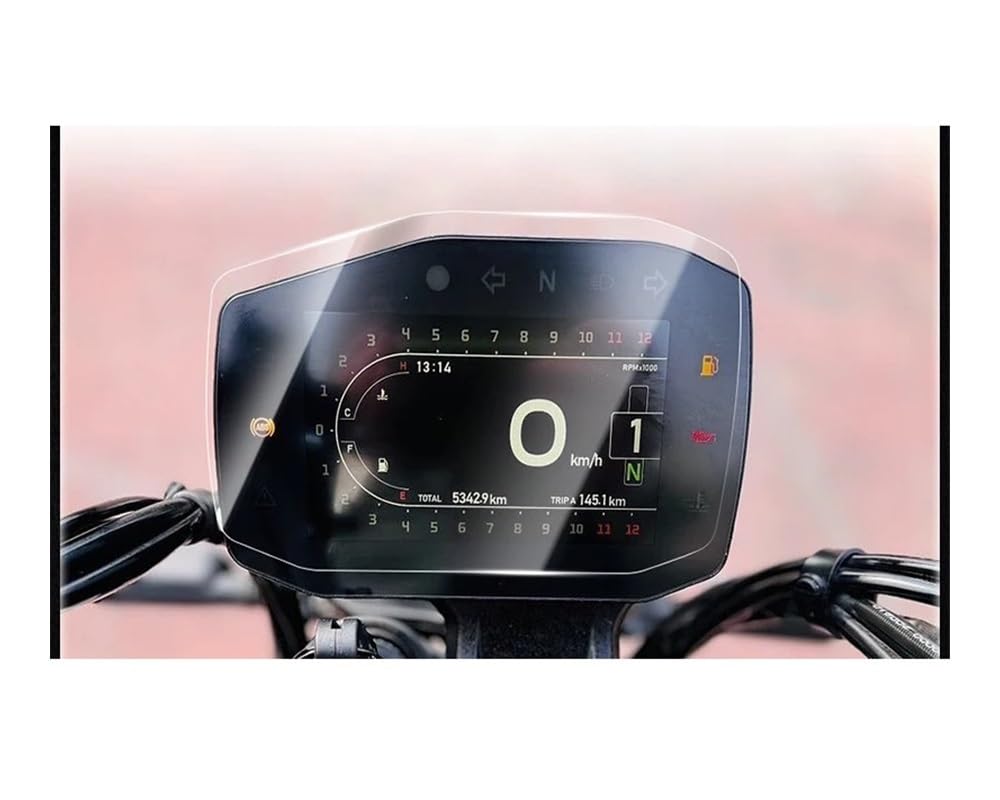 Tacho-Schutzfolie Für BE&Nelli Leoncino 800 Motorrad Scratch Cluster Screen Dashboard Schutz Instrument Film Zubehör von RNKJFJGW