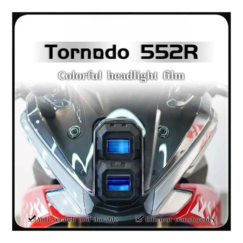 Tacho-Schutzfolie Für BE&Nelli Tornado 552R 552r 552R Motorrad Scratch Cluster Screen Dashboard Schutz Instrument Film Zubehör von RNKJFJGW