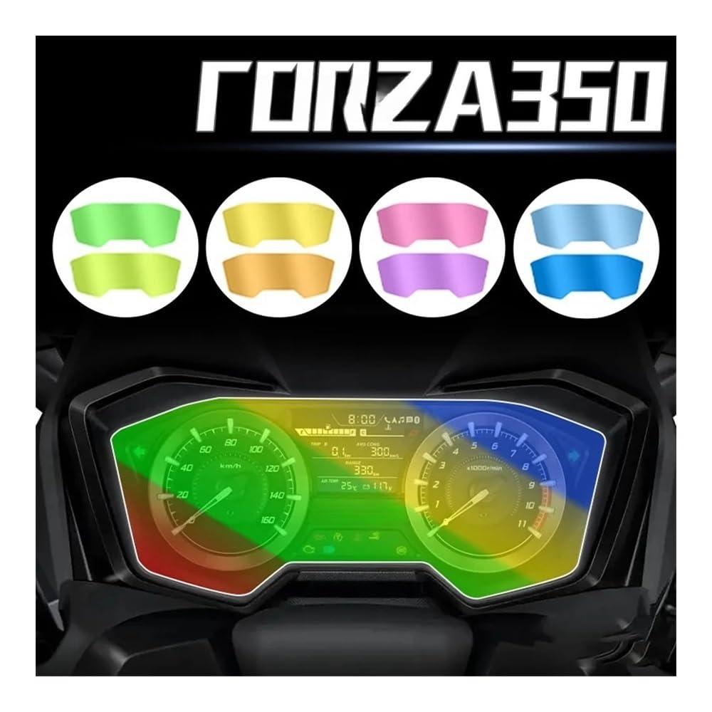 Tacho-Schutzfolie Für Hon&da Forza350 NSS350 NSS300 FORZA300 Motorrad Cluster Kratzschutzfolie Displayschutzfolie Armaturenbrett Instrument von RNKJFJGW