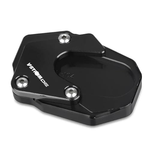 Verlängerung Platte Seite Fuß Ständer 111VSTROM 800DE 1050DE Accessories Kickstand Extension Plate Side Stand Enlarger Pad for Suzuki V-Storm 800 1050 DE 2023 2024 2025 von RNKJFJGW