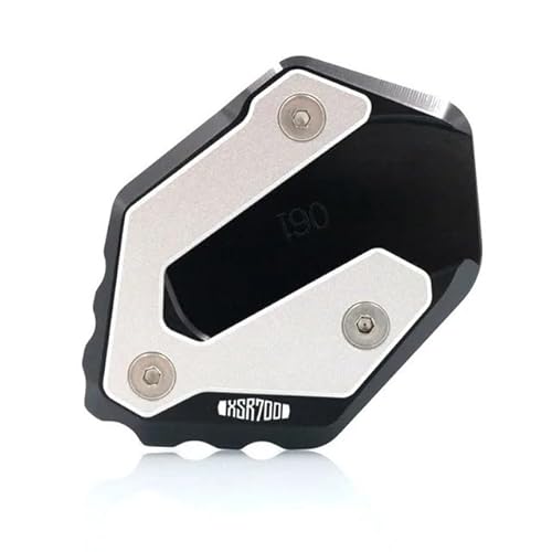 Verlängerung Platte Seite Fuß Ständer CNC Kickstand Fuß Seitenständer Verlängerungspolster Stützplatte Vergrößern Für YAMA&HA MT-07 MT07 FZ-07 Tracer 700GT 700 GT XSR700 XSR 700 von RNKJFJGW