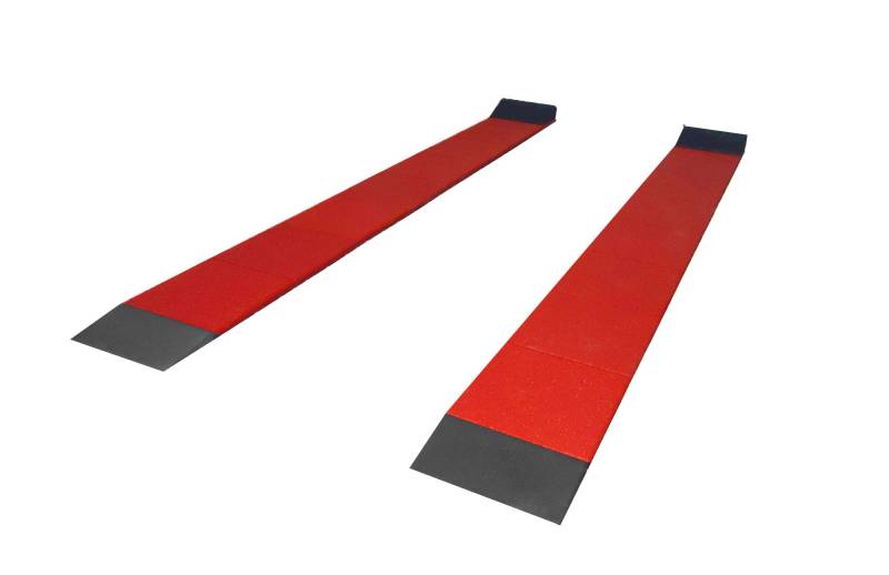 RO-FLEX Reifenschoner Spur Excellent - verbessern Sie die Lebensdauer Ihrer Reifen Rampen und Bodenplatten im Set Effektiver Schutz für Felgen & gegen Standplatten - 4,25 m lang Rotbraun von RO-FLEX