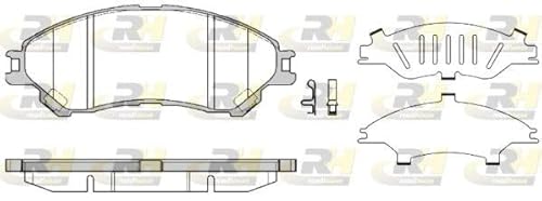 ROAD HOUSE 4432158902 Bremsbeläge Suzuki Sx4 S-CROS von ROAD HOUSE