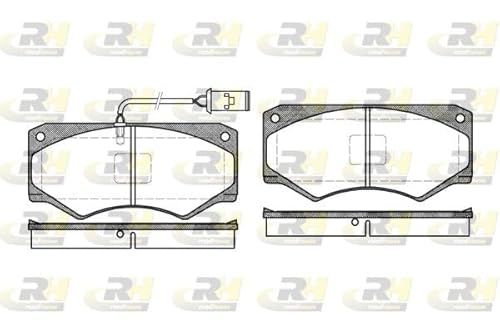 Roadhouse 2047.52-Set Bremsbeläge von ROADHOUSE