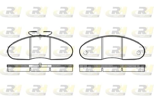 Roadhouse 2048.00-Set Bremsbeläge von ROADHOUSE