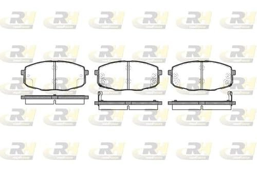 Roadhouse 21038.02-Set Bremsbeläge von ROADHOUSE