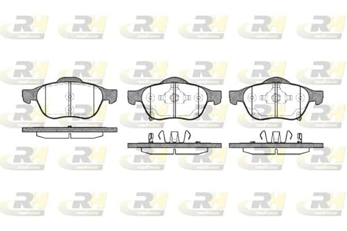Roadhouse 21054.02-Set Bremsbeläge von ROADHOUSE