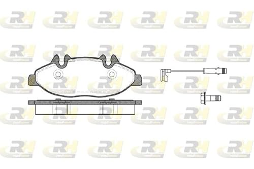 Roadhouse 21109.02-Set Bremsbeläge von ROADHOUSE