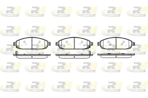 Roadhouse 21173.02-Set Bremsbeläge von ROADHOUSE