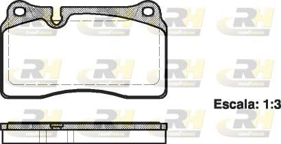 Roadhouse 21200.00-Set Bremsbeläge von ROADHOUSE