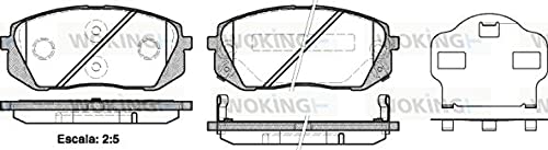 Roadhouse 21302.02-Set Bremsbeläge von ROADHOUSE