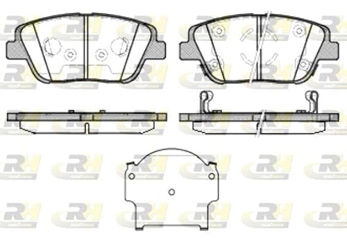 Roadhouse 21423.02-Set Bremsbeläge von ROADHOUSE