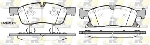 Roadhouse 21430.02-Set Bremsbeläge von ROADHOUSE