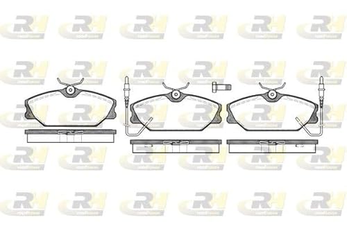 Roadhouse 2208.02-Set Bremsbeläge von ROADHOUSE