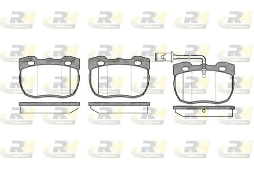 Roadhouse 2267.11-Set Bremsbeläge von ROADHOUSE