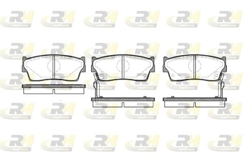 Roadhouse 2289.02-Set Bremsbeläge von ROADHOUSE