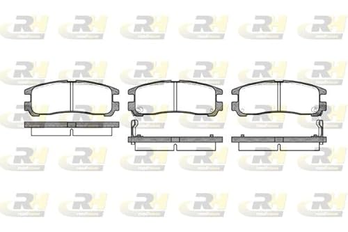 Roadhouse 2291.02-Set Bremsbeläge von ROADHOUSE