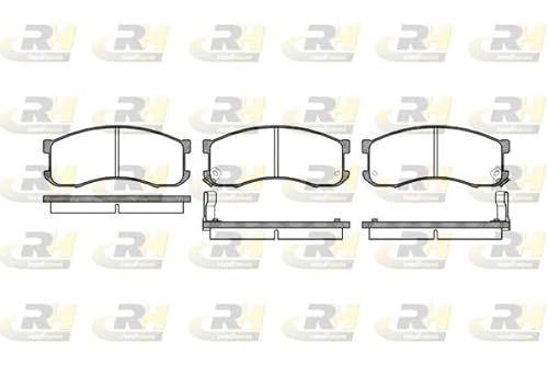 Roadhouse 2313.02-Set Bremsbeläge von ROADHOUSE