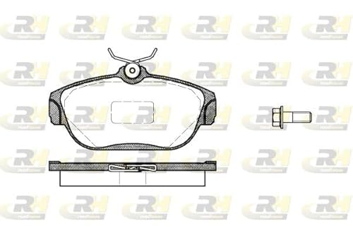 Roadhouse 2368.00-Set Bremsbeläge von ROADHOUSE