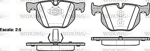 Roadhouse 2381.61-Set Bremsbeläge von ROADHOUSE