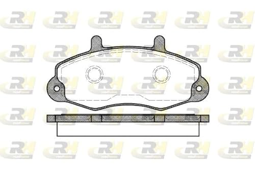 Roadhouse 2391.00-Set Bremsbeläge von ROADHOUSE