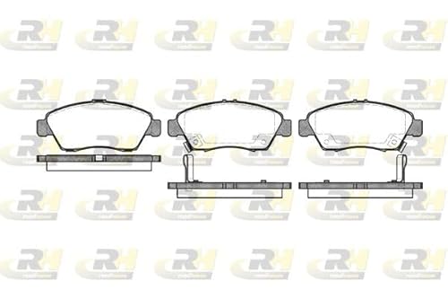 Roadhouse 2418.02-Set Bremsbeläge von ROADHOUSE