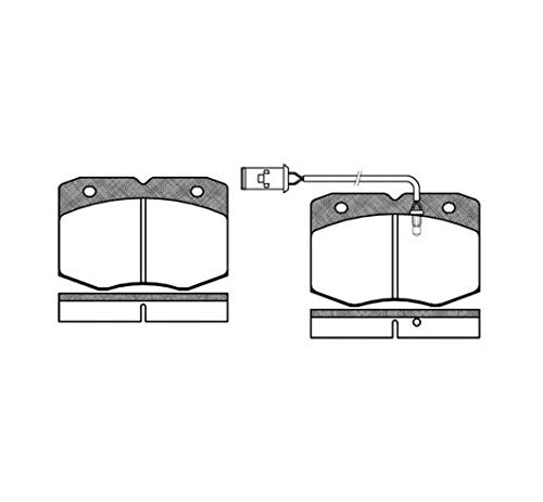 Roadhouse 2435.02-Set Bremsbeläge von ROADHOUSE