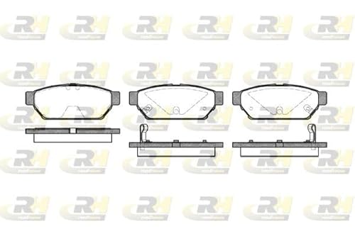 Roadhouse 2440.02-Set Bremsbeläge von ROADHOUSE