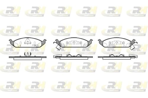 Roadhouse 2570.02-Set Bremsbeläge von ROADHOUSE