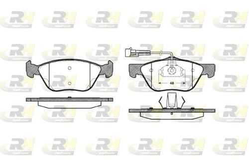 Roadhouse 2589.02-Set Bremsbeläge von ROADHOUSE