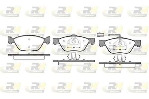 Roadhouse 2589.21-Set Bremsbeläge von ROADHOUSE