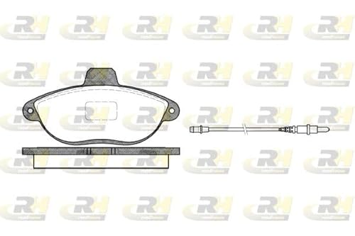 Roadhouse 2602.02-Set Bremsbeläge von ROADHOUSE